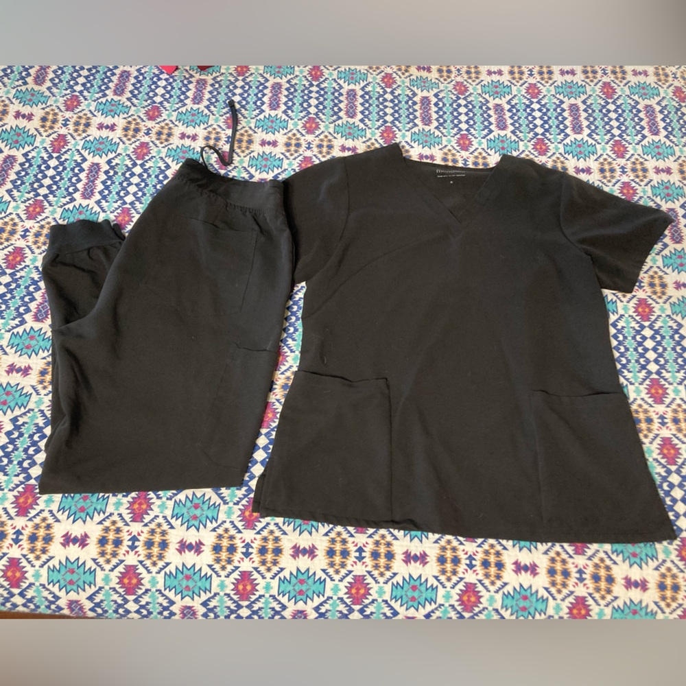 Mandala jogger scrubs M